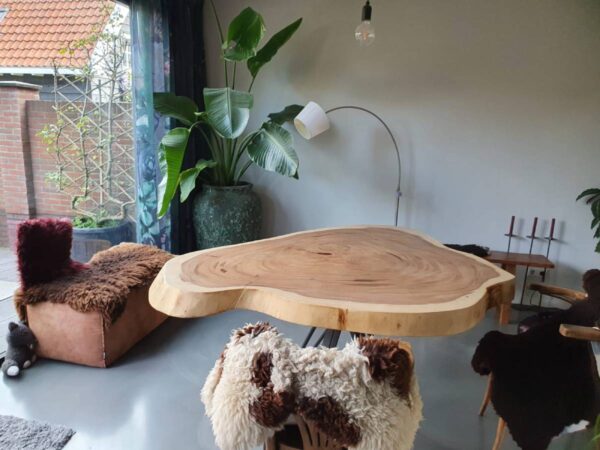 Hoeveel personen passen aan een ronde tafel - Woodindustries