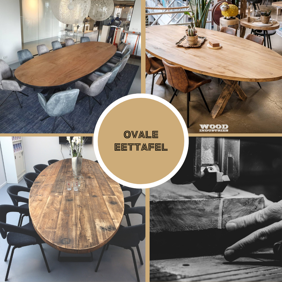 Ovale eettafel