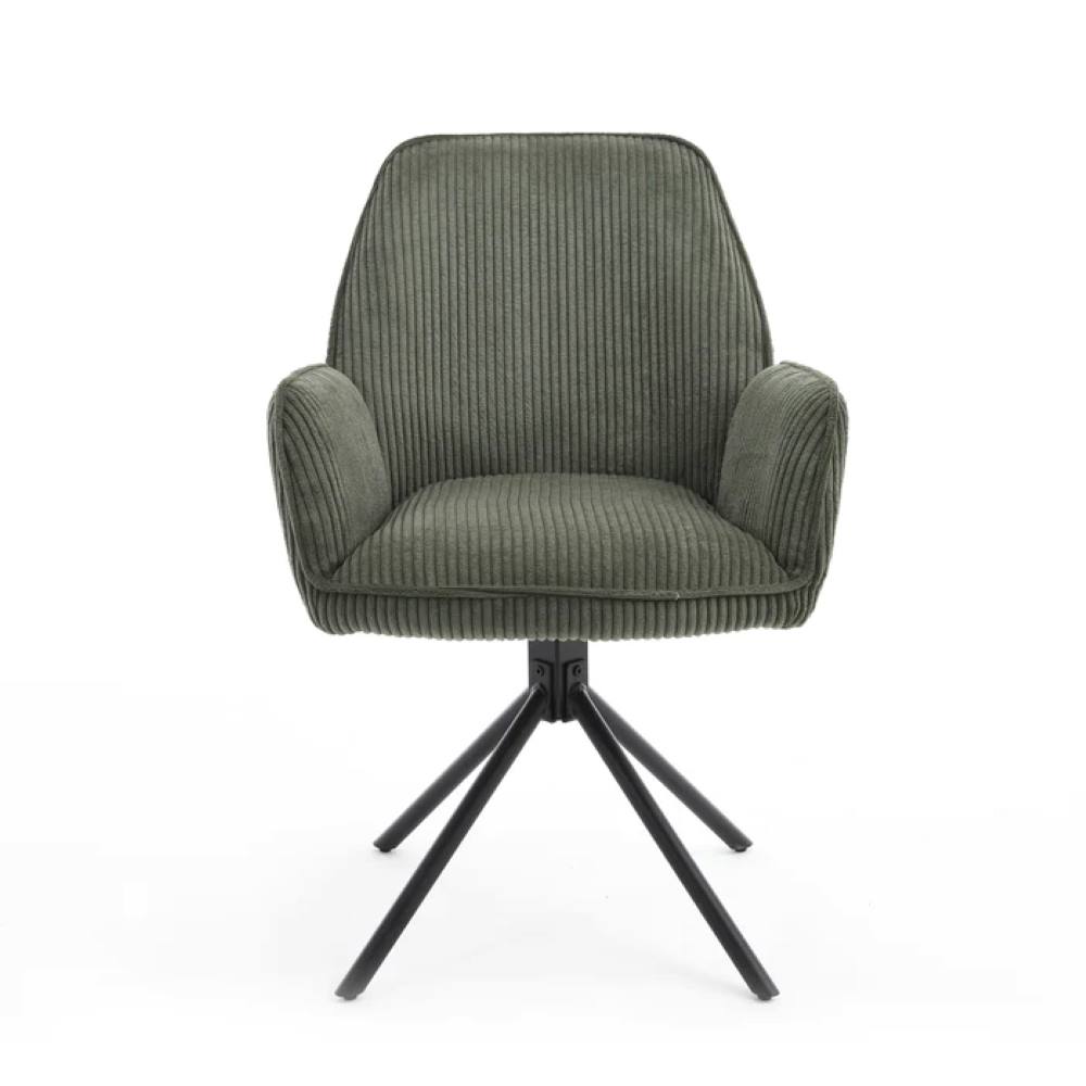 Eetkamerstoel Florida donkergroen